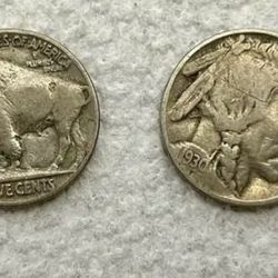 1920’s & 1930s buffalo nickels