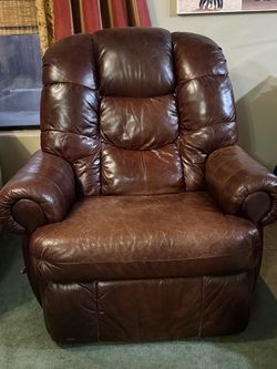 Leather xl recliner