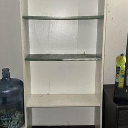 White Bookshelf