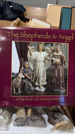 The shepherds & angel , The real life Nativity series