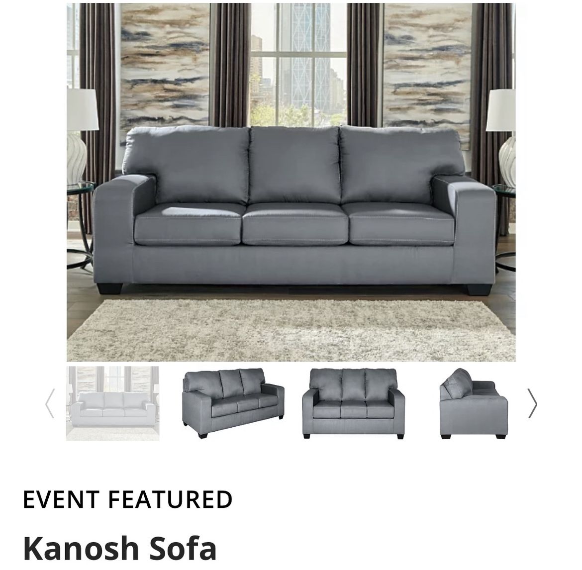 Selling Beautiful Kanosha Sofa!