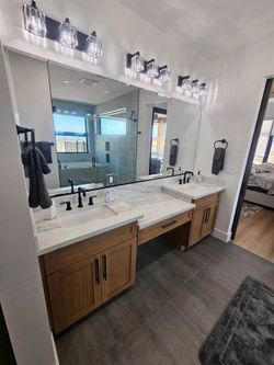 Kitchen cabinets
