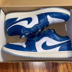 Air jordan 1 low white/blue