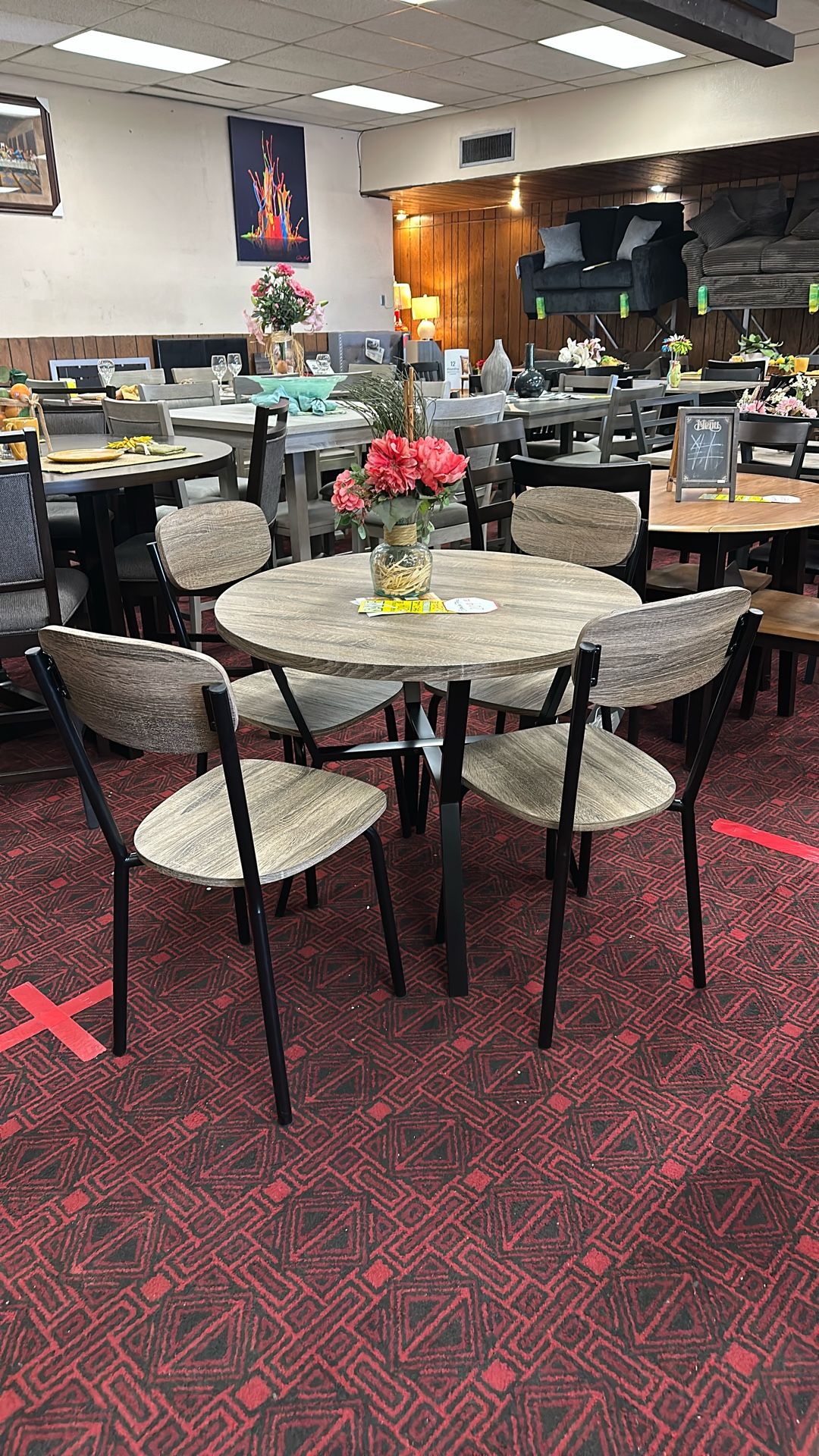5pc Round Dinette Set