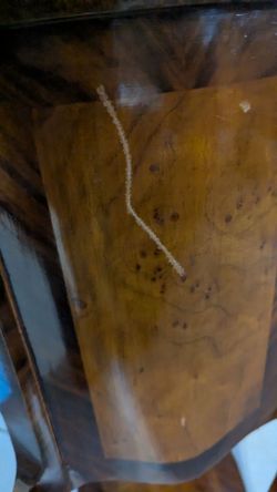Fuax vintage nightstand