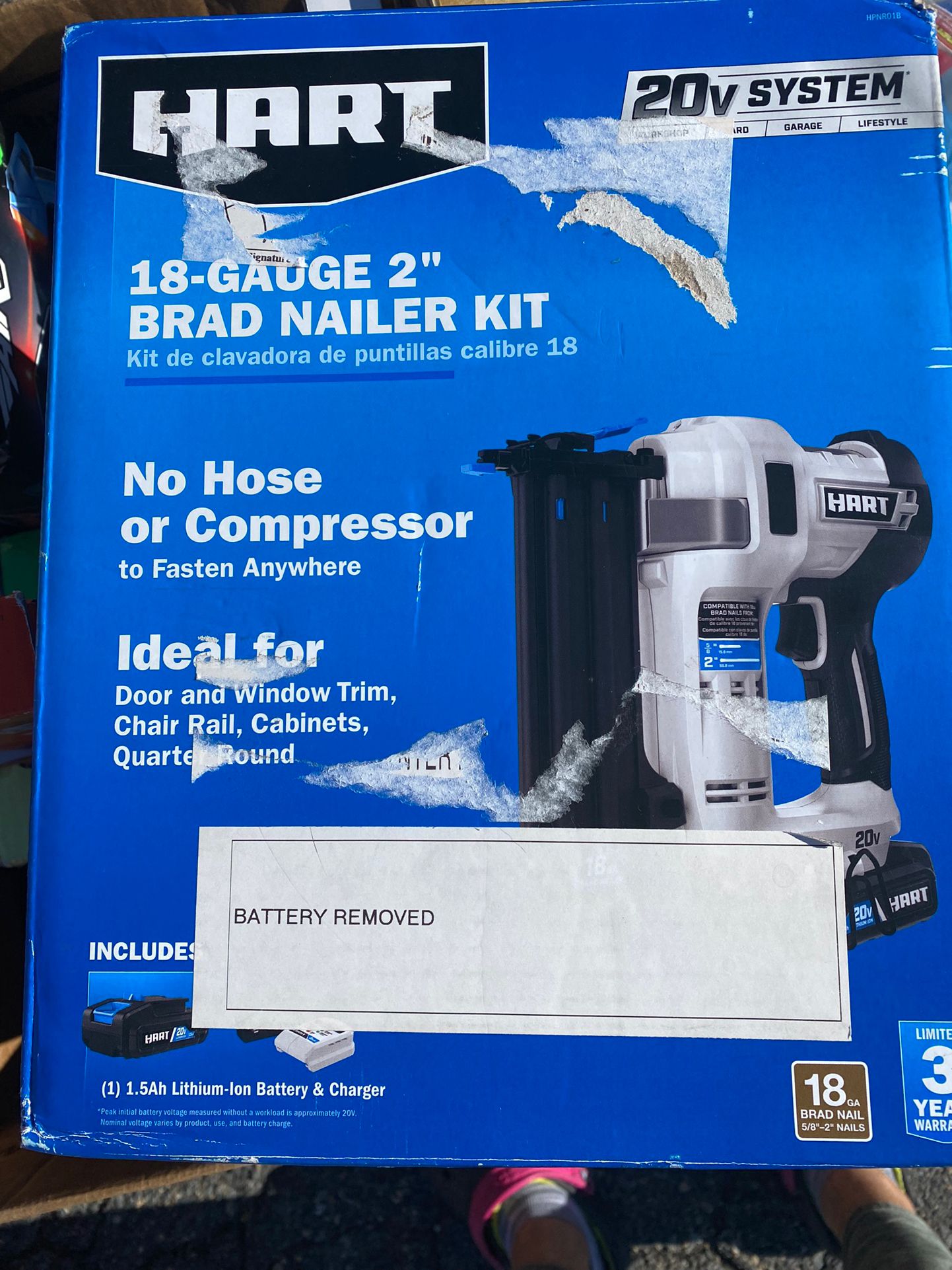 18 Gauge 2inch Brad Nailer