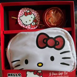 Hello Kitty 3 Piece Belt Bag - Removable Pouch Gift Set