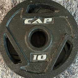10 lb CAP Barbell 2-Inch Olympic Weight Plate