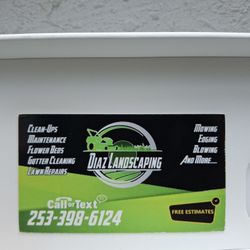 Hello friends of Tacoma and its surroundings, I offer my landscaping services. If you have a project in mind, we can help you. For more information, p