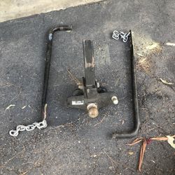 Heavy Duty Trailer Hitch With Torsion Bars
