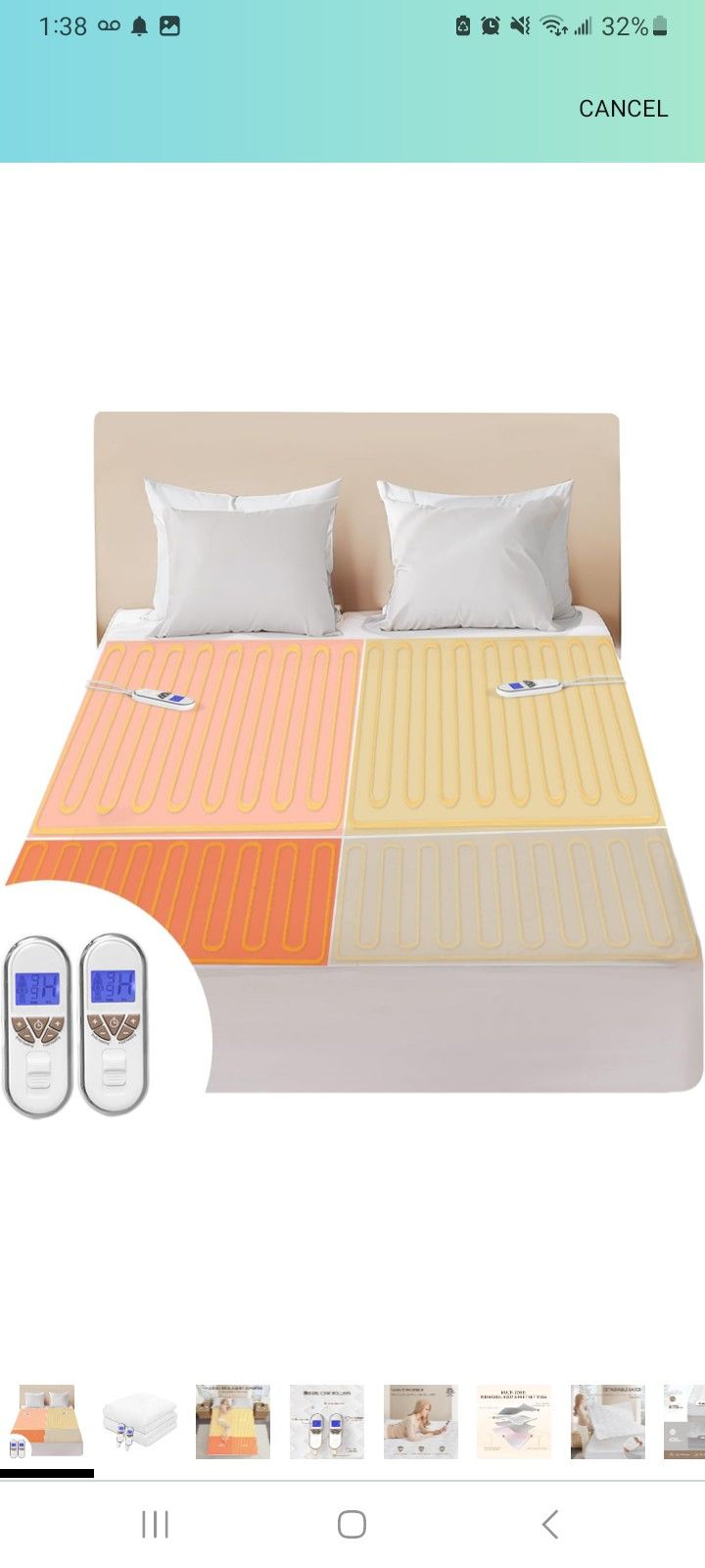Bwarm Heated Mattress Pad