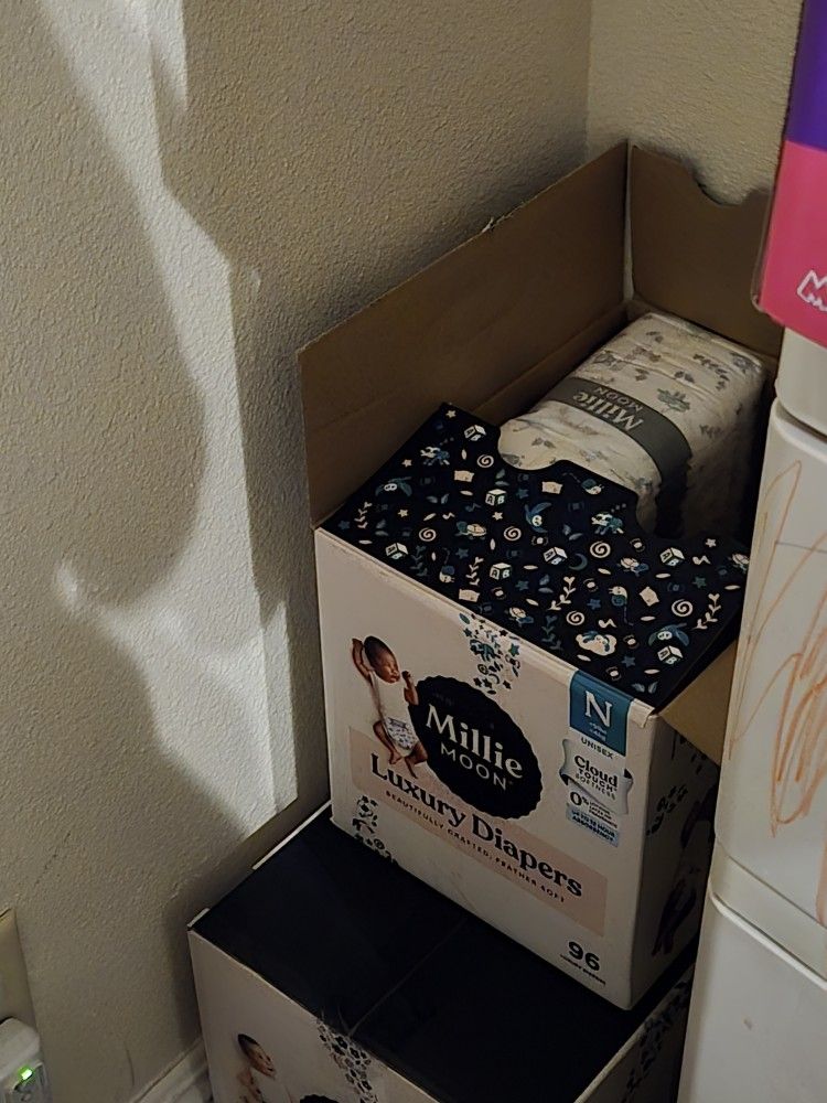 Millie Moon Size Newborn Diapers
