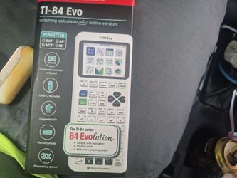Brand New TI-84 Evo Graphing Calculator – Sealed – USB-C – Exam Approved