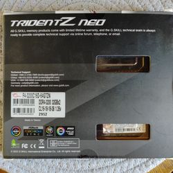 G.SKILL TRIDENT Z NEO RAM