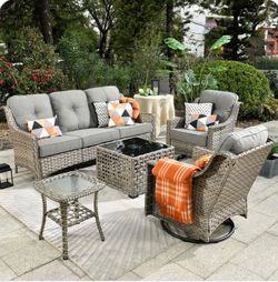 Patio furniture set outdoor new in the box