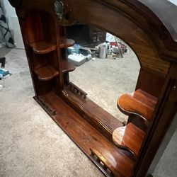 Mirror Storage Table / Headboard 