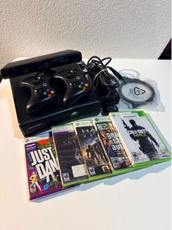 Xbox 360 Slim 320gb Game Console Bundle