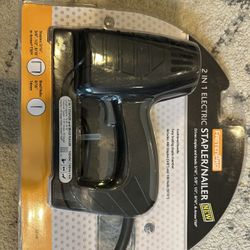 2 In 1 Electric Stapler/Nailer 