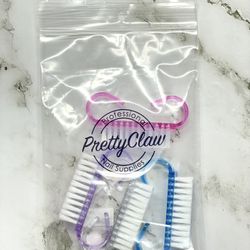 Mini Dust Brushes For Manicures/Acrylics - 4 PCS 