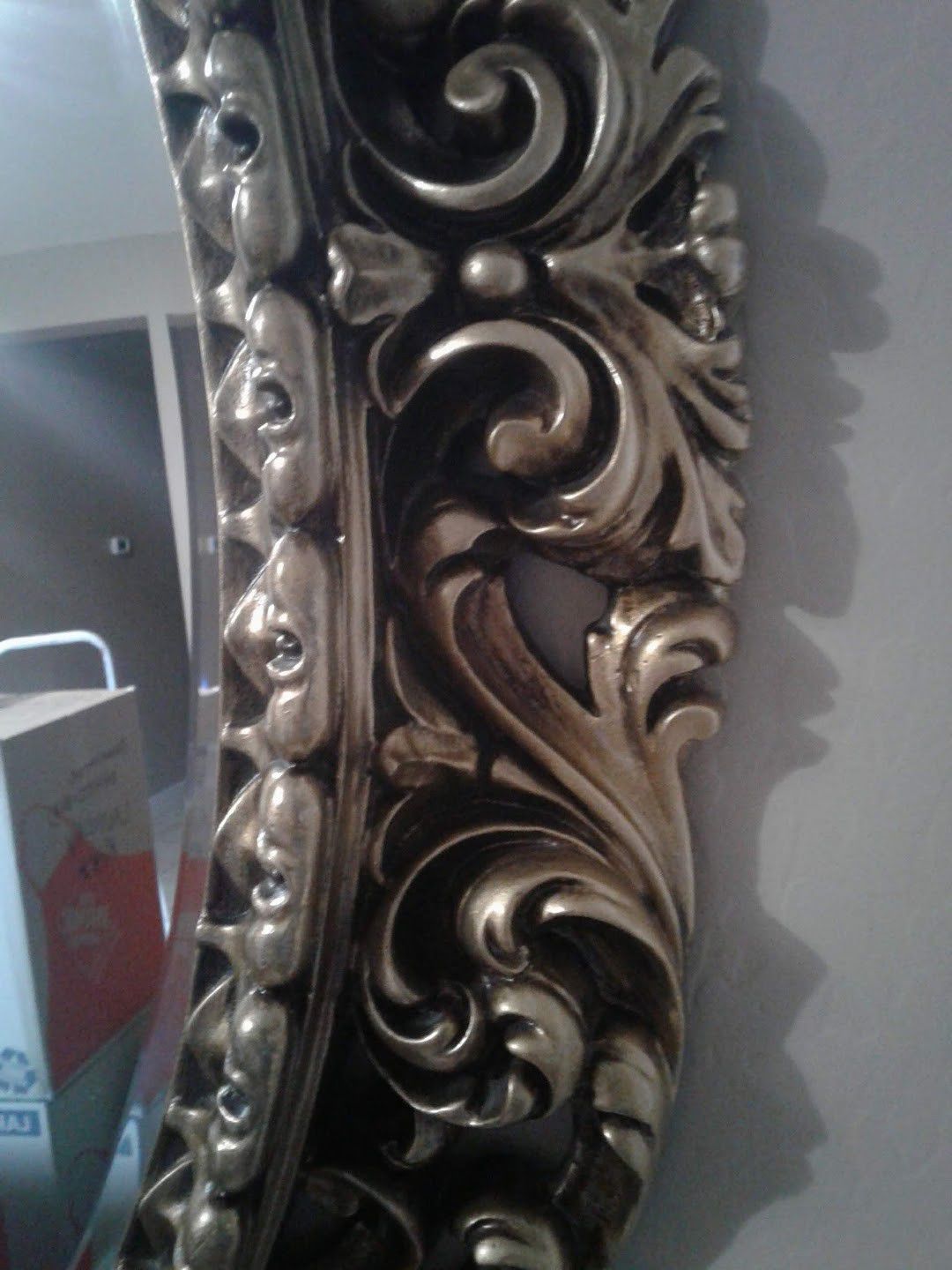 Large Oval Mirror