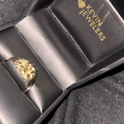 gold nugget ring 