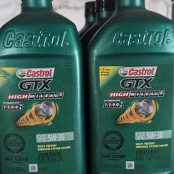 Oil Castro GTX High Mileage 5-30