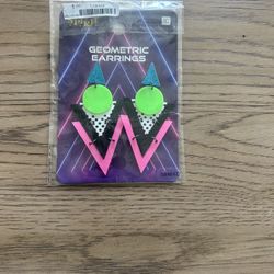80s Style Costume Earrings