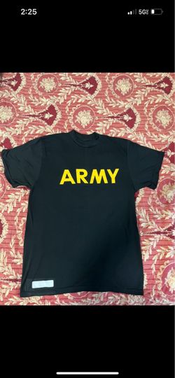 US Army Black Physical Fitness T-Shirt
