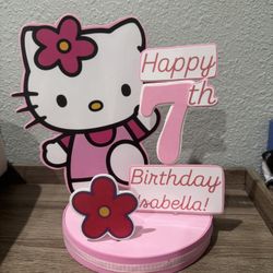 Hello Kitty Party Centerpieces