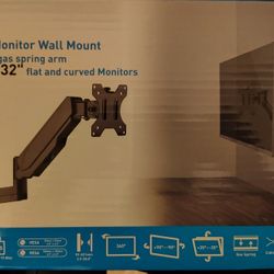 Full Motion Monitor Wall Mount