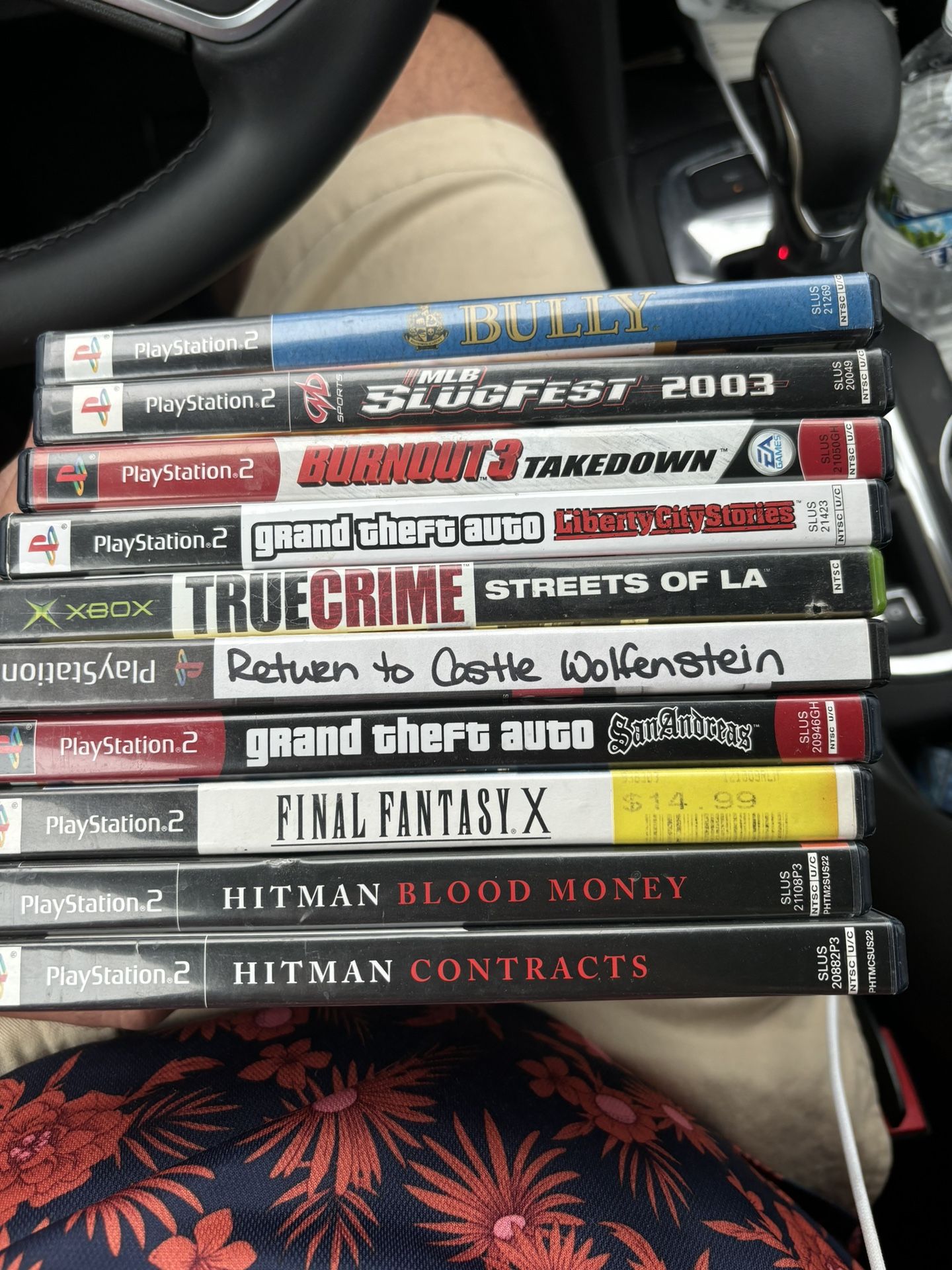 PS2 Video Game Lot Of 10