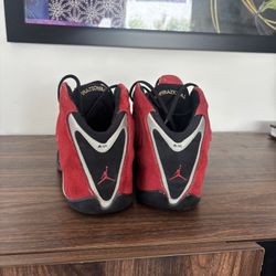 Air Jordan 21 Red Suede Retro OG Size 6Y