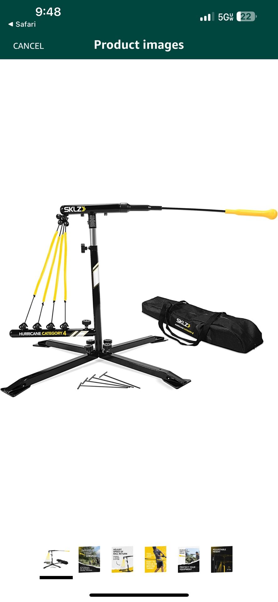 SKLZ Hurricane Category 4 Swing Trainer for Sale in Ladera