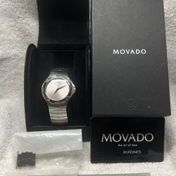 Movado Sport Edition Silver Dial Men's Watch