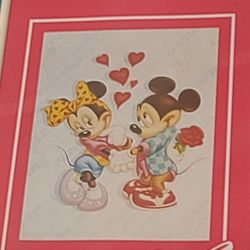 Mickey And Minnie Mouse Picture Frame