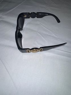 Versace Black Medusa sunglasses w/case - Like New