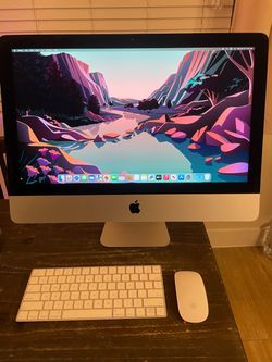 2017 Apple iMac 21.5-inch 4K Retina 8gb Ram 1gb hdd  3ghz i5 - Ventura macOS - Wireless Keyboard 2 And Magic Mouse  2  All in one    Works great