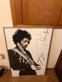 Jimi Hendrix Framed Poster