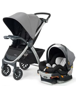 Chicco Bravo Travel System + KeyFit 30 Car Sea