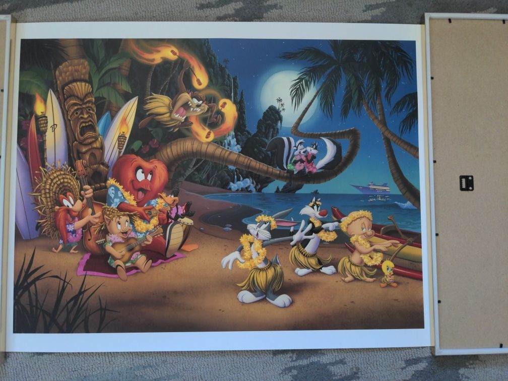 Warner Brothers Aloha Bugs Seriolithograph