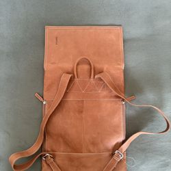 All Leather German Backpack