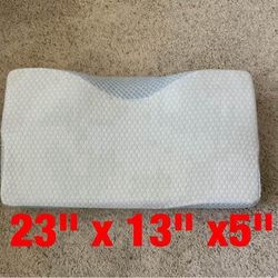 Foam  pillow   -  (23" x 13" x 5")   -  $30