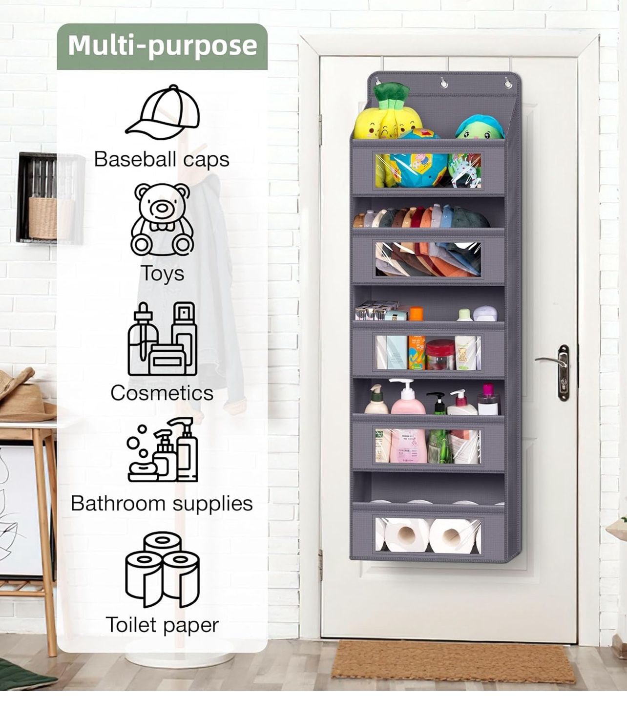 ✨New✨ Multipurpose Over the Door Organizer