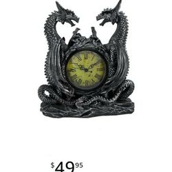 Double Dragon Clock 