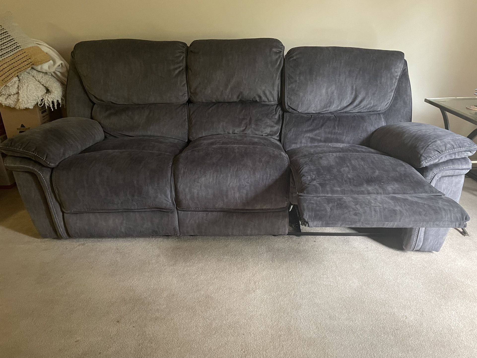Microfiber Recliner Sofa