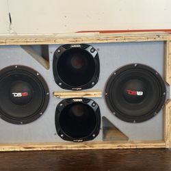 Faital Pro DS18 Pancadao 8 Inch Mid Bass Drivers Box