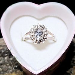 .925 Mexican Silver Ring Size 8 "