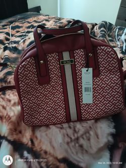 Brand New Red And White BCBG Purse