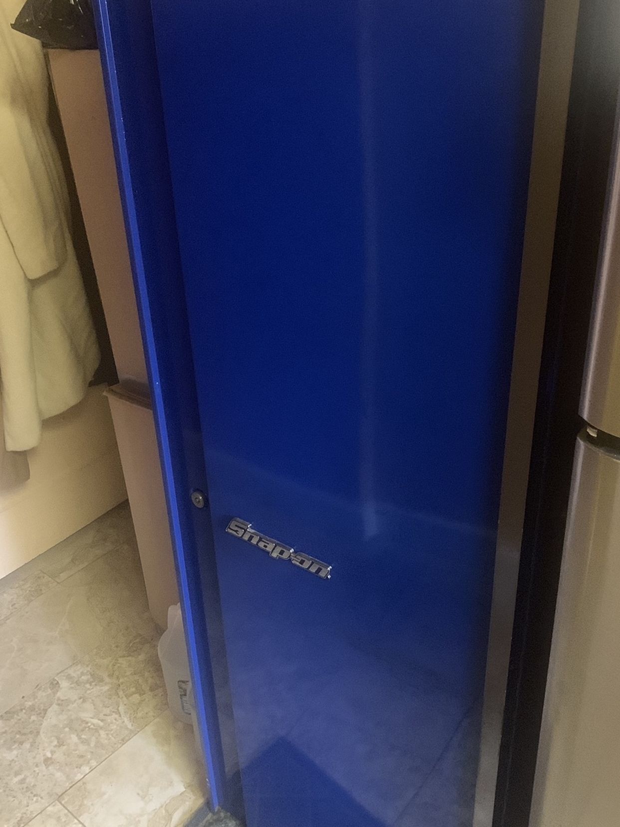 Snap-On Side Locker Tools Box 24" Four-Drawer Masters Series Locker (Royal Blue)