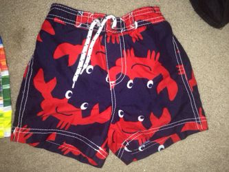 Carters swim trunks size 24mos